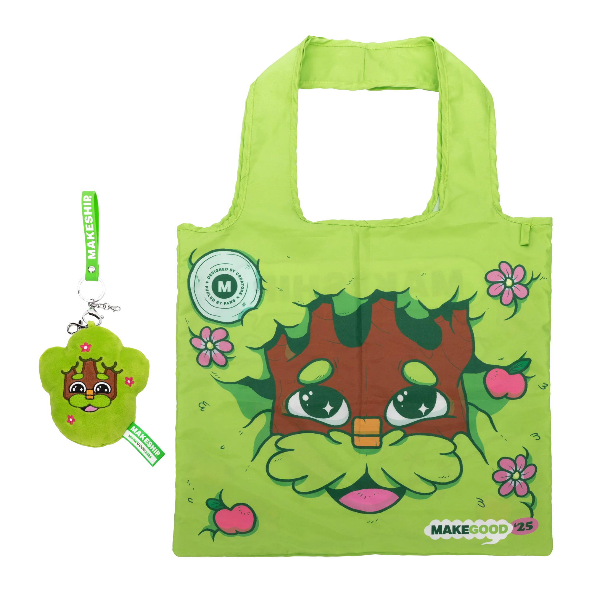 Kiru Keychain Plushie with Reusable Bag