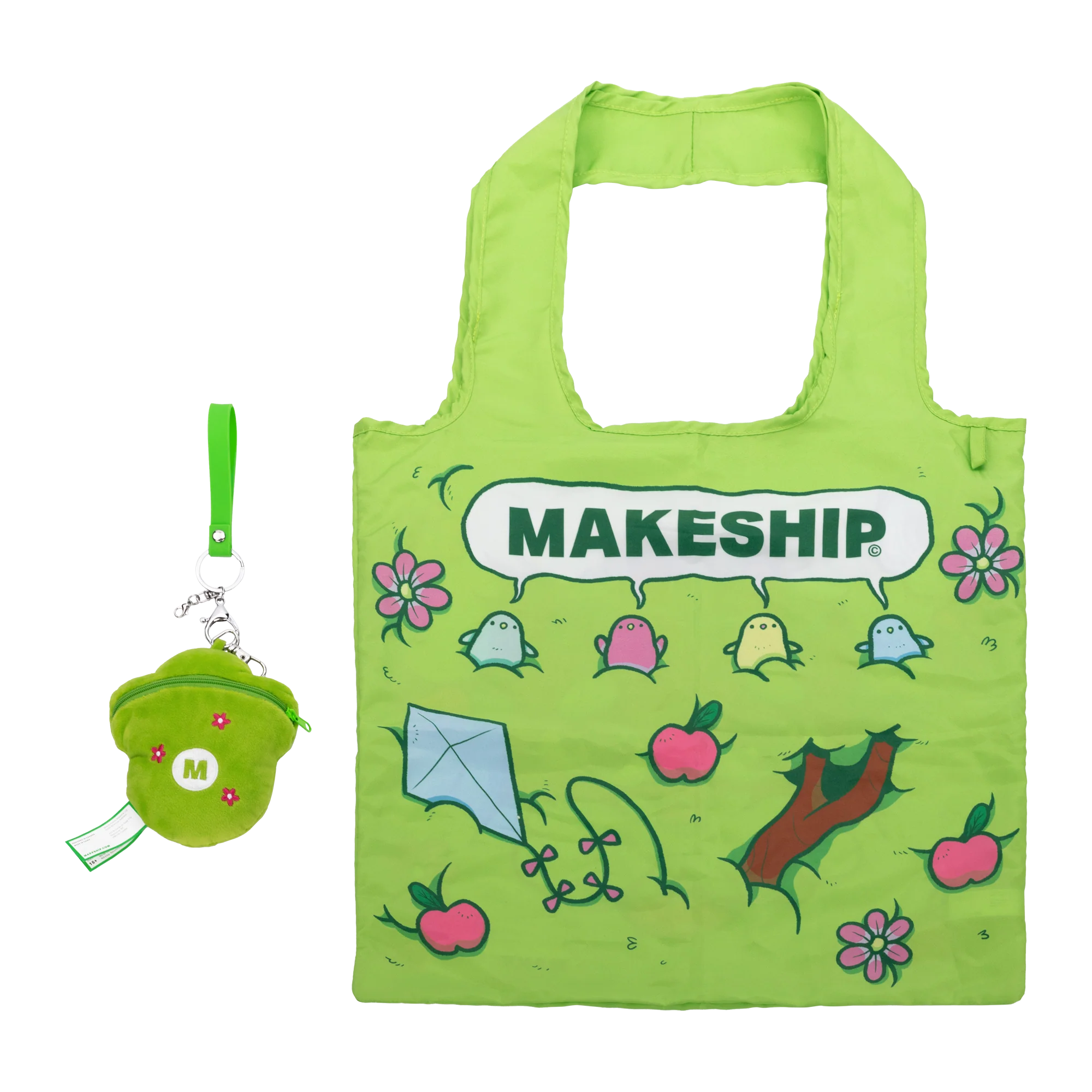 Kiru Keychain Plushie with Reusable Bag