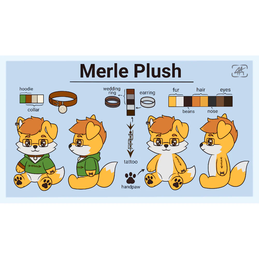 Merlekoz Plushie