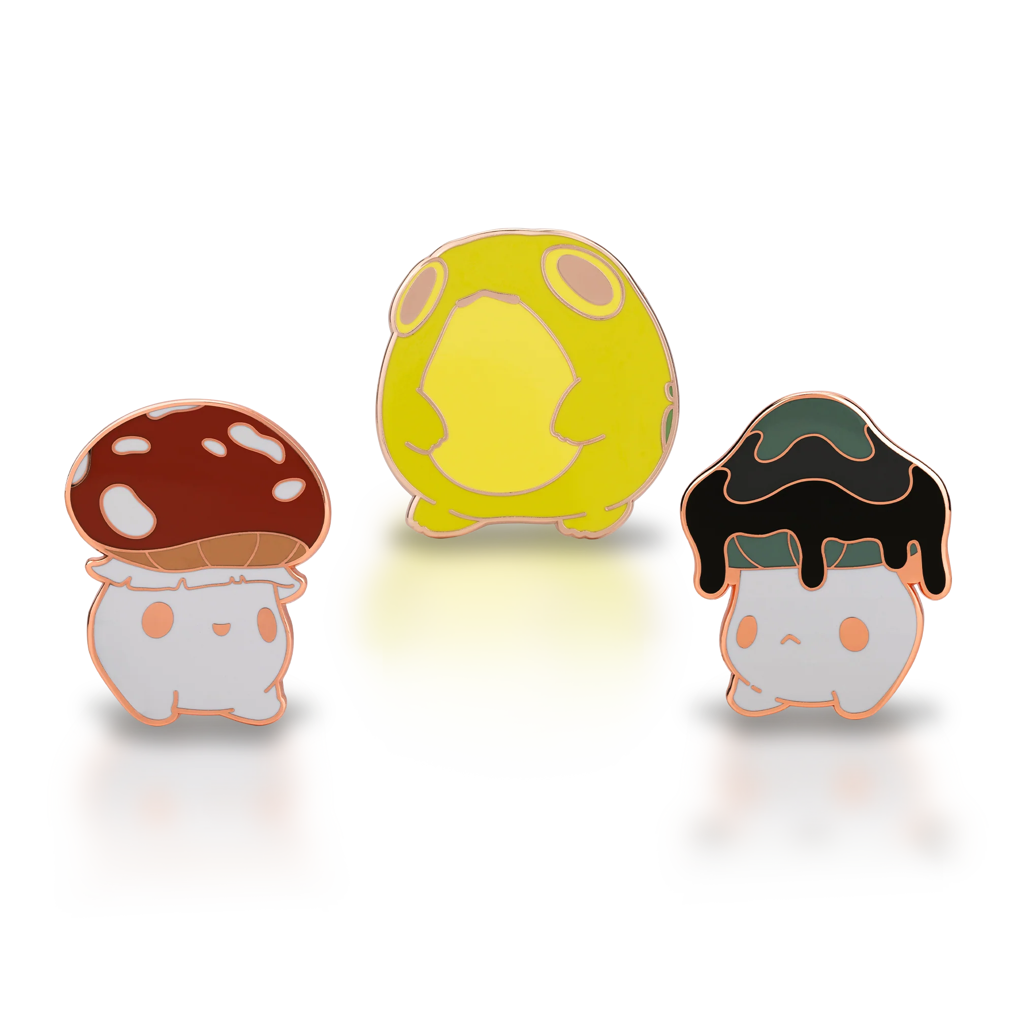 Mushling & Friends Enamel Pins