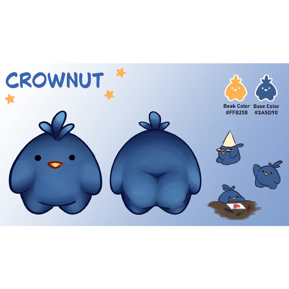 Crownut Plushie